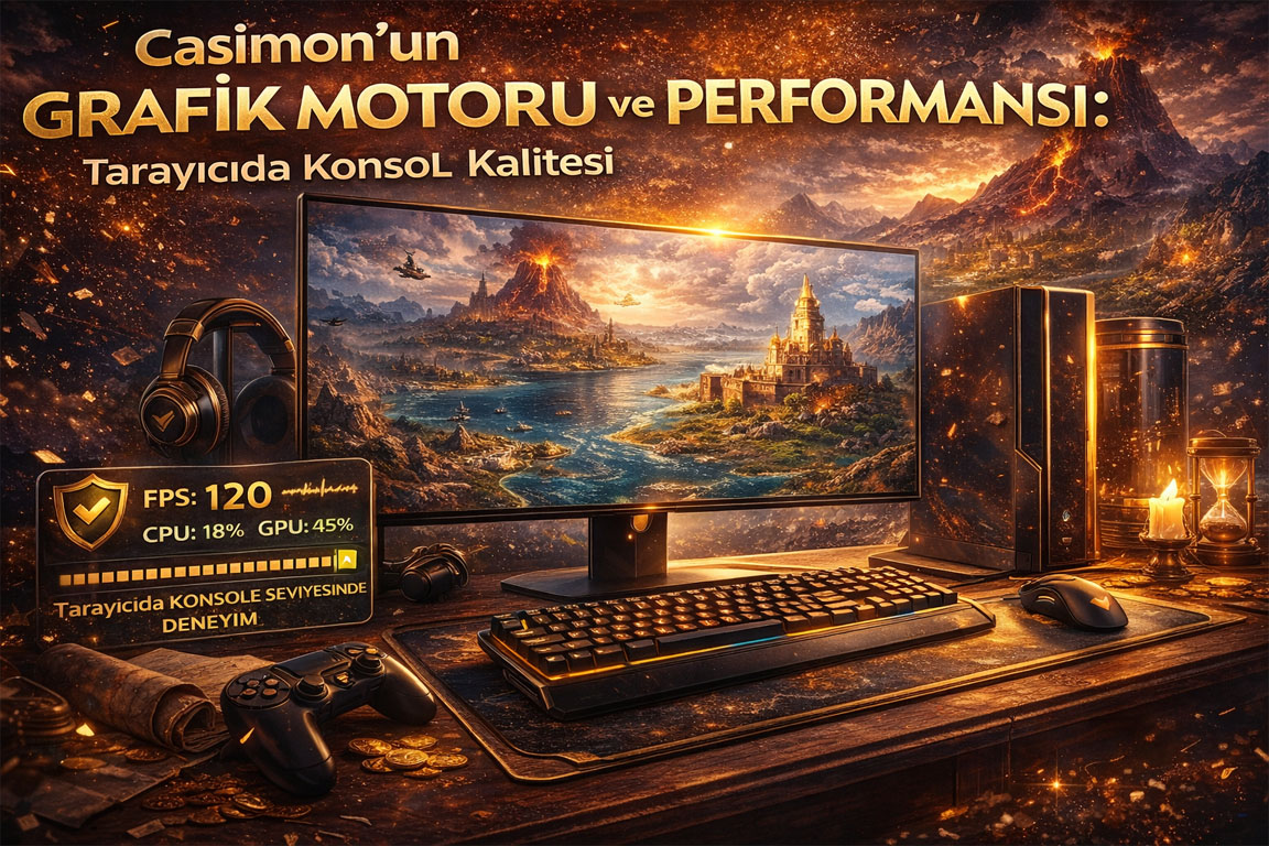 Casimon’un Grafik Motoru ve Performansı: Tarayıcıda Konsol Kalitesi - Casimon